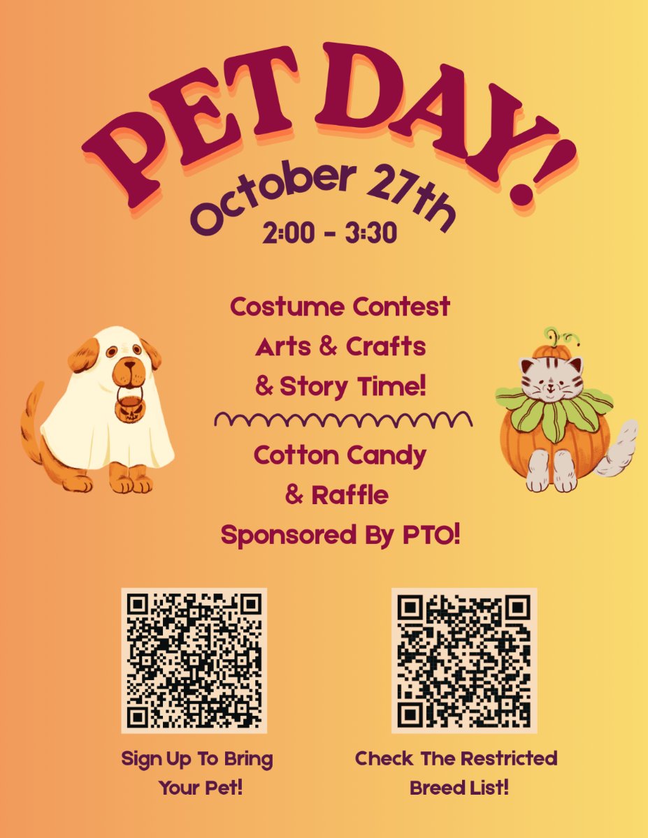 Pet Day flyer